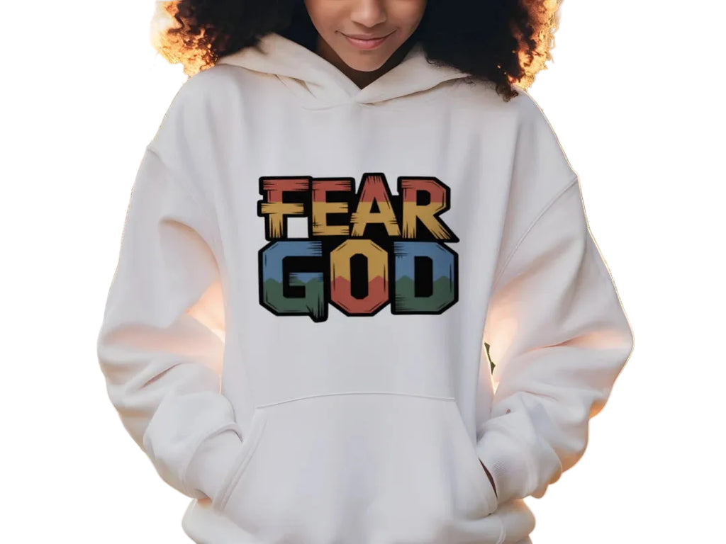 No Fear Full-Zip Hoodie – Premium Fleece with Metal Zipper – product view 13
