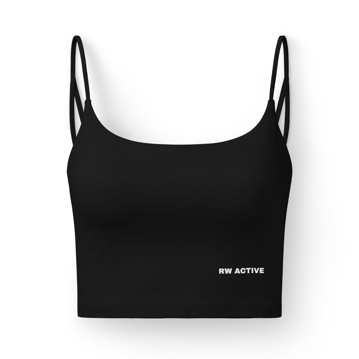 RW ACTIVE Women’s Luxe Sports Bra — Black — product image 5