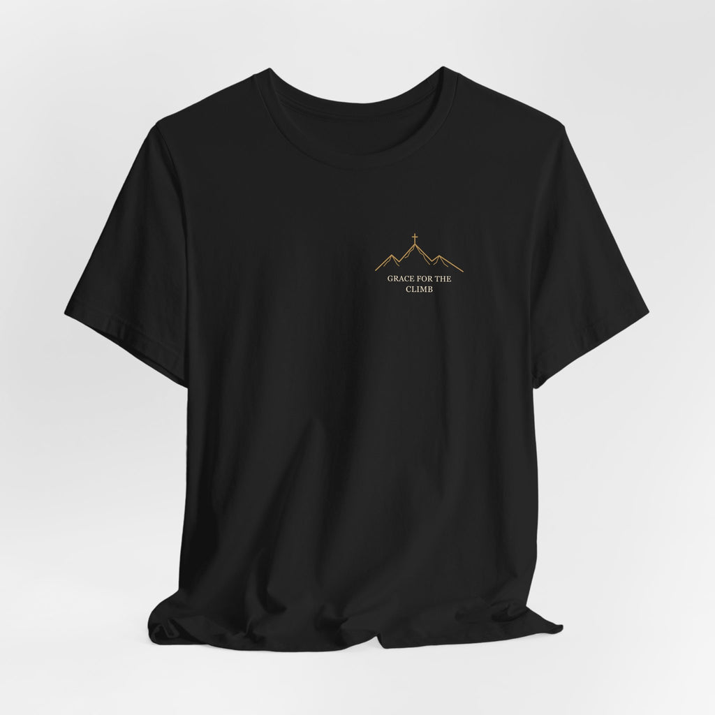 Grace for the Climb | Faith-Inspired Mountain T-Shirt