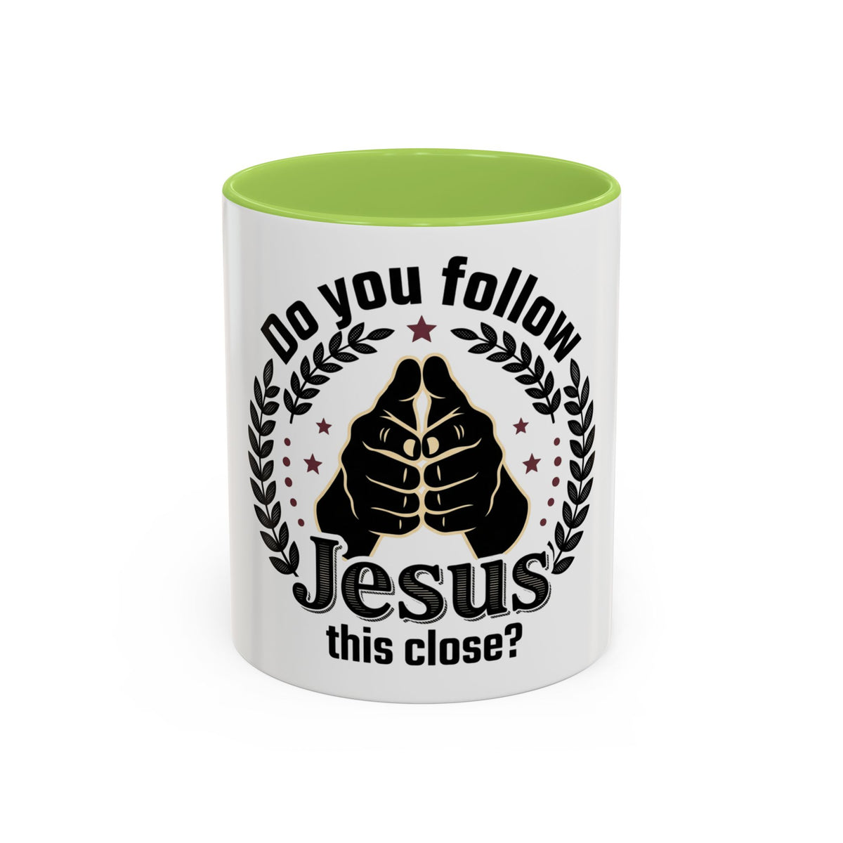 “Do You Follow Jesus This Close?” Coffee Mug – Funny Christian Gift – product view 8