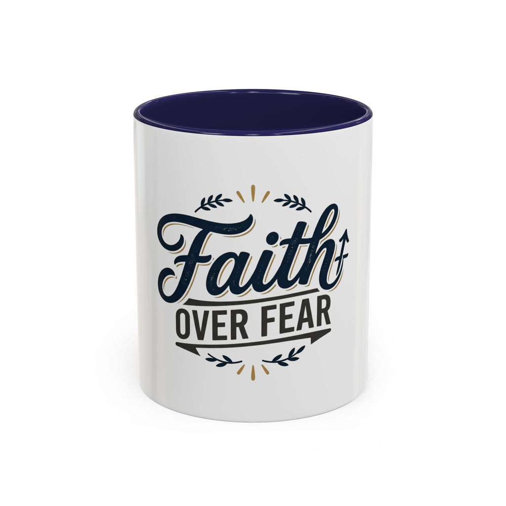 Faith Over Fear Coffee Mug – product view 2