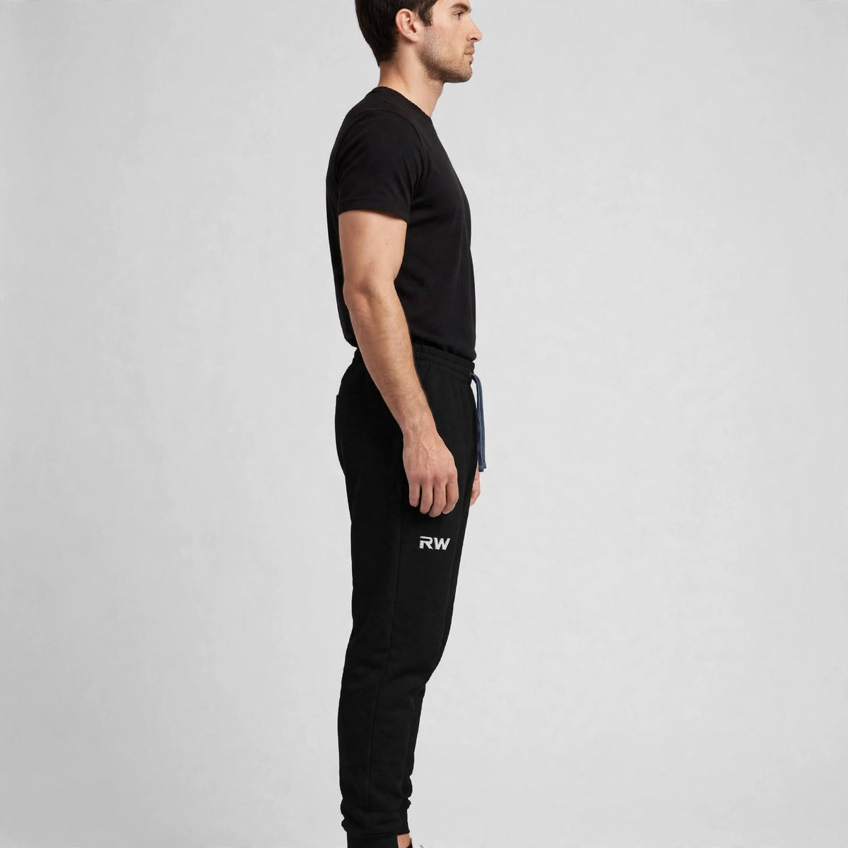 RW ACTIVE Unisex Everyday Joggers — Black — product image 7