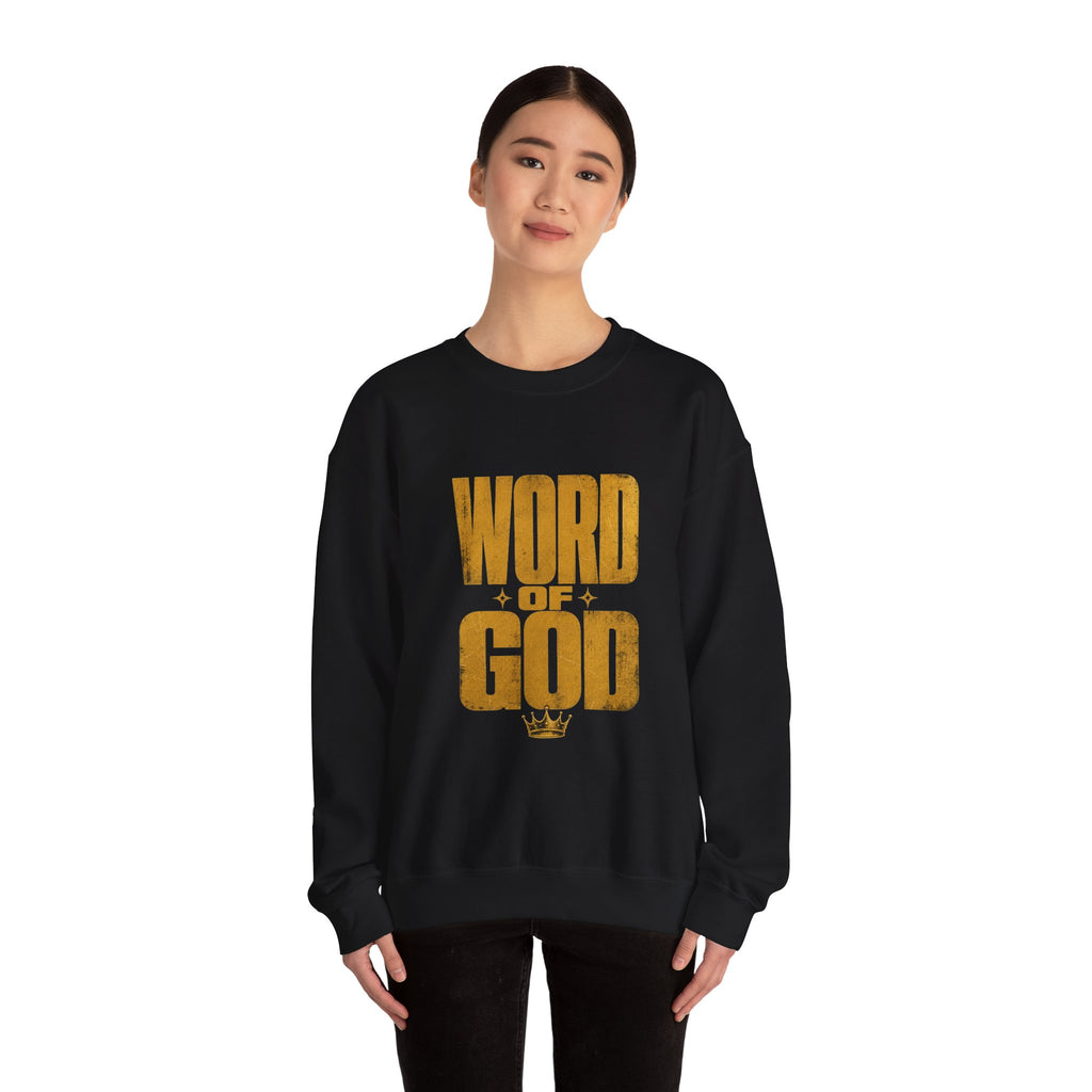 Word of God Gold Crown Crewneck Sweatshirt
