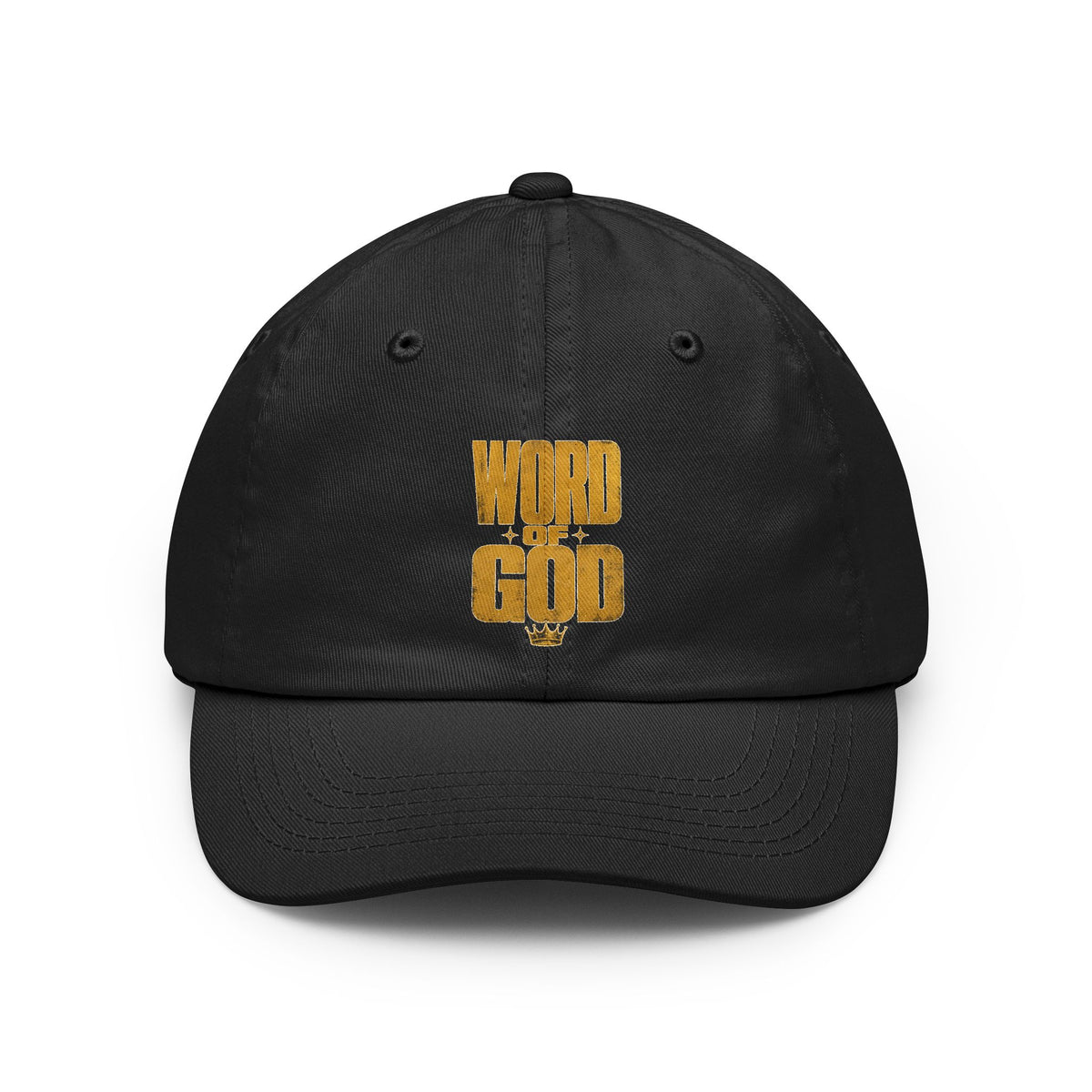 Word of God Gold Crown Dad Hat