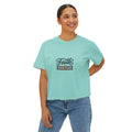 Faith Over Fear Boxy Tee — Pigment-Dyed Women's Graphic Shirt – product view 15