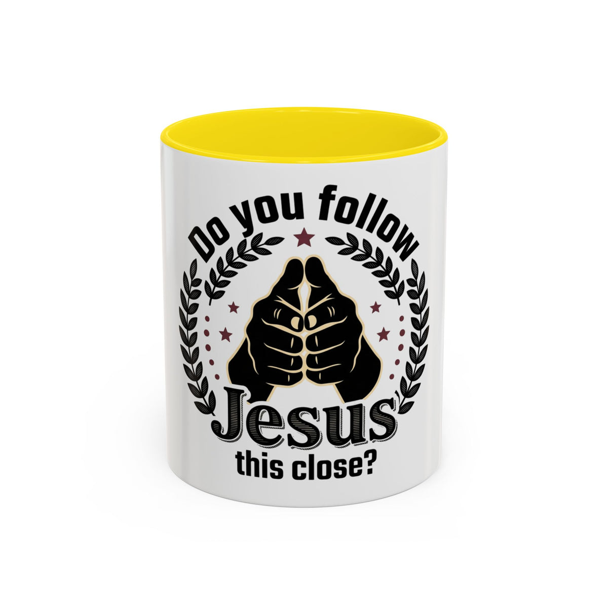 “Do You Follow Jesus This Close?” Coffee Mug – Funny Christian Gift – product view 7