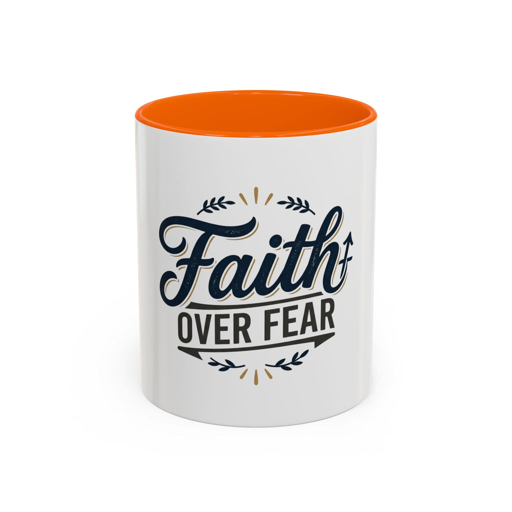 Faith Over Fear Coffee Mug – product view 6