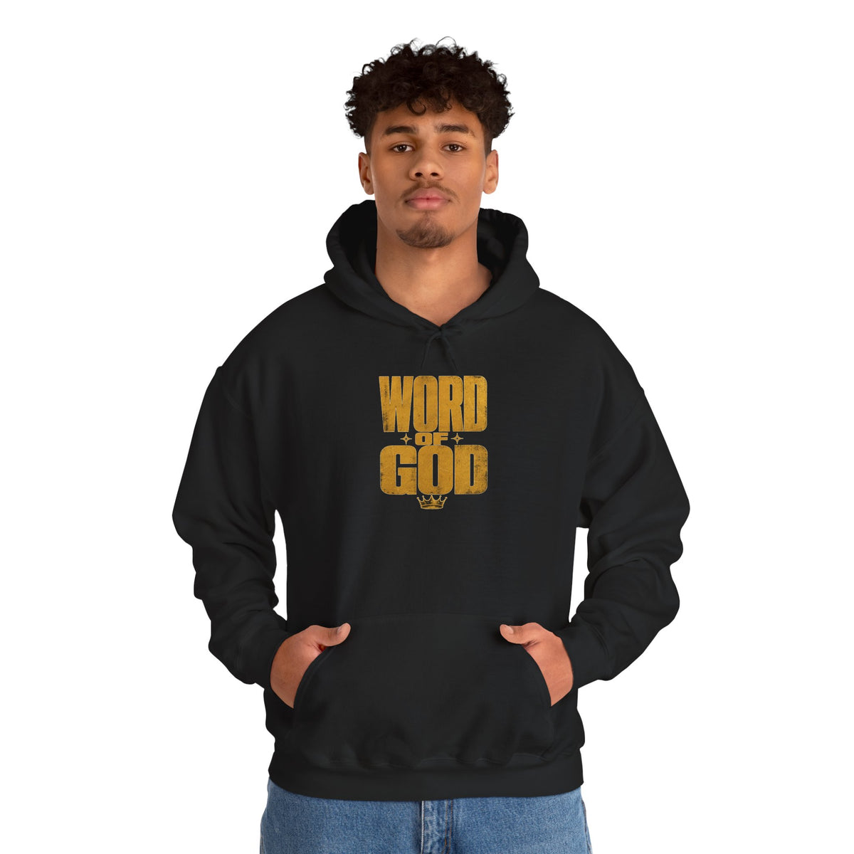 Word of God Gold Crown Heavy Blend Hoodie