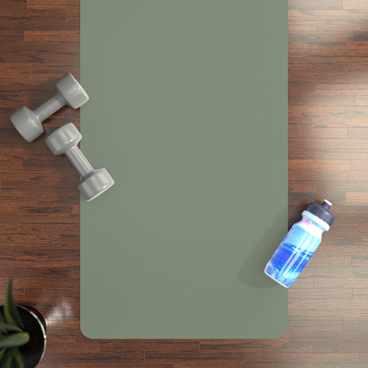 RW ACTIVE Reset Rubber Yoga Mat — Sage — product image 7