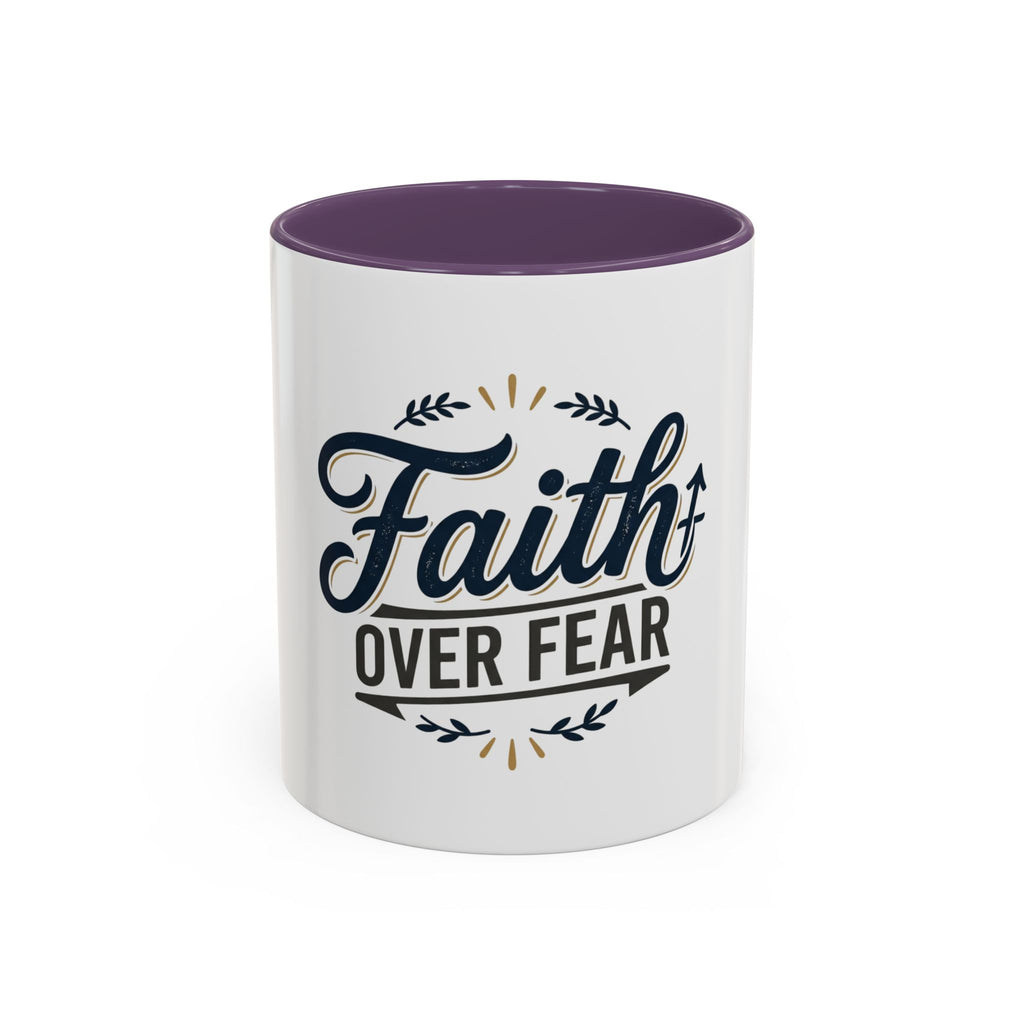 Faith Over Fear Coffee Mug – product view 9