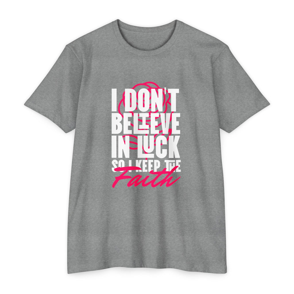 Over Luck T-Shirt – Conviction Over Superstition – product view 8
