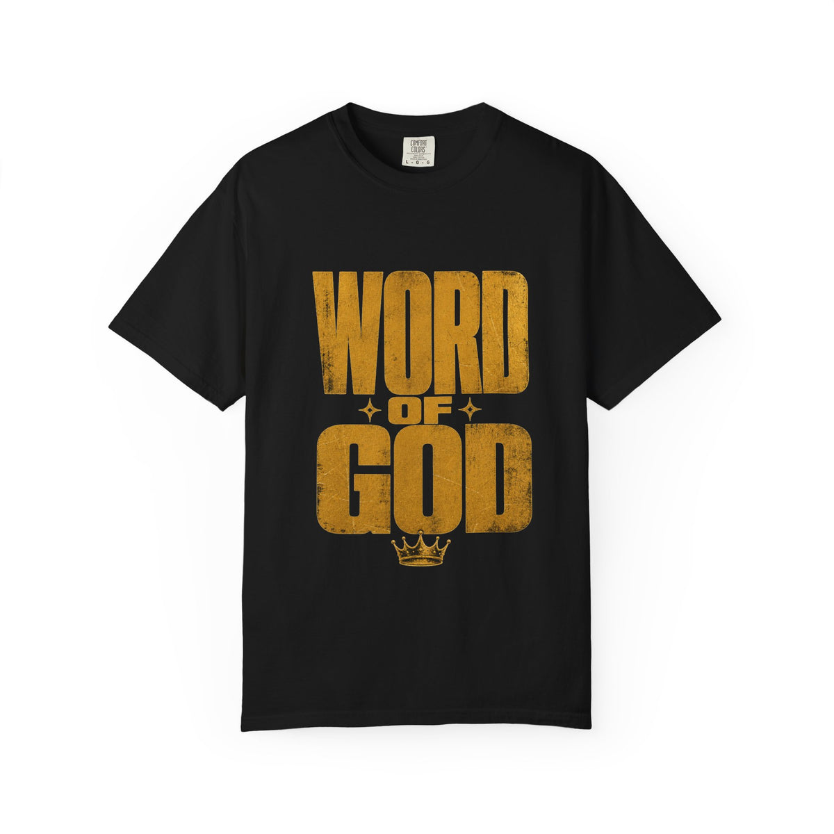 Word of God Gold Crown Heavyweight T-Shirt