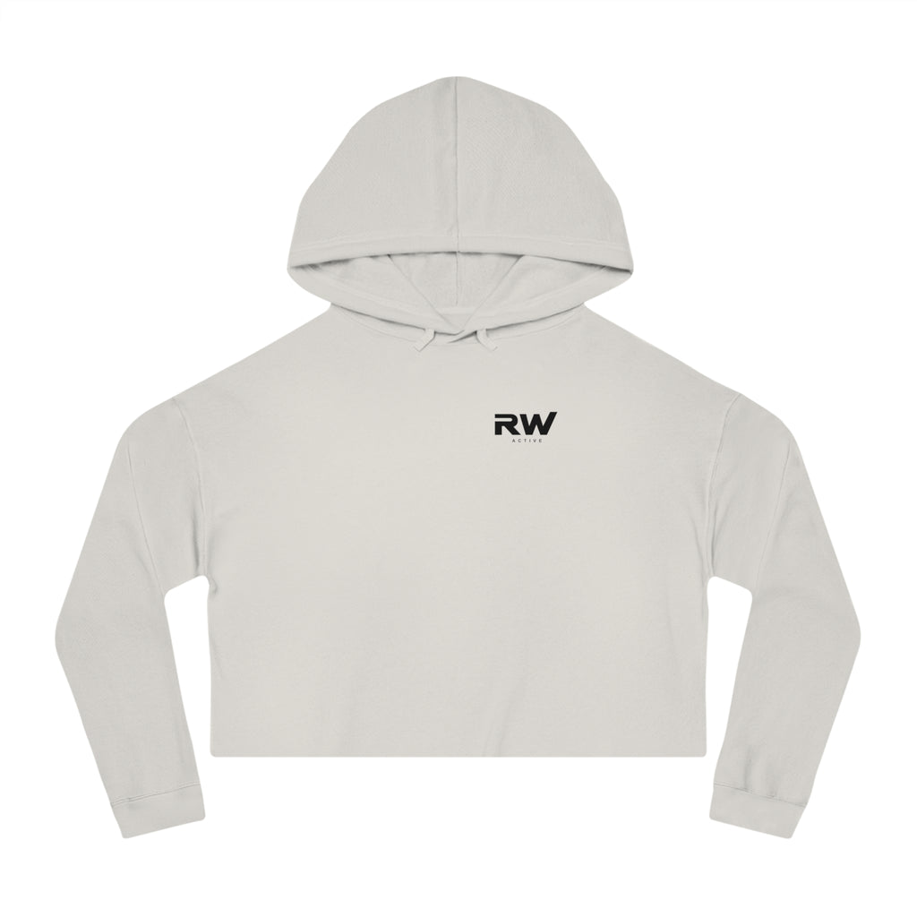 RW ACTIVE Women’s Everyday Crop Hoodie — Bone — product image 1