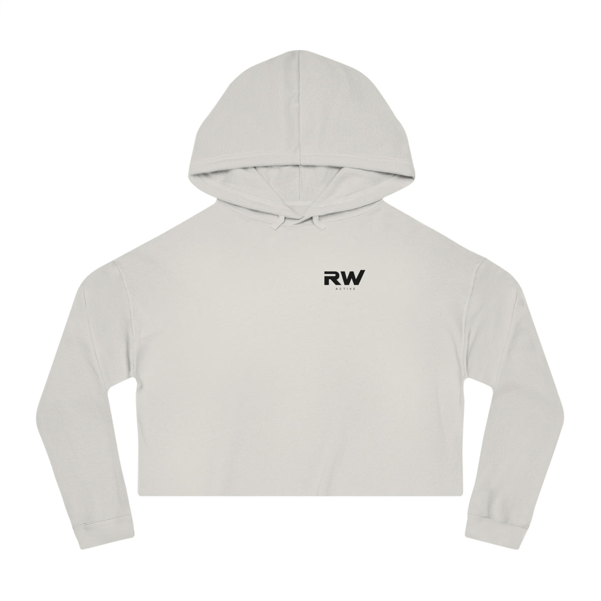 RW ACTIVE Women’s Everyday Crop Hoodie — Bone — product image 1