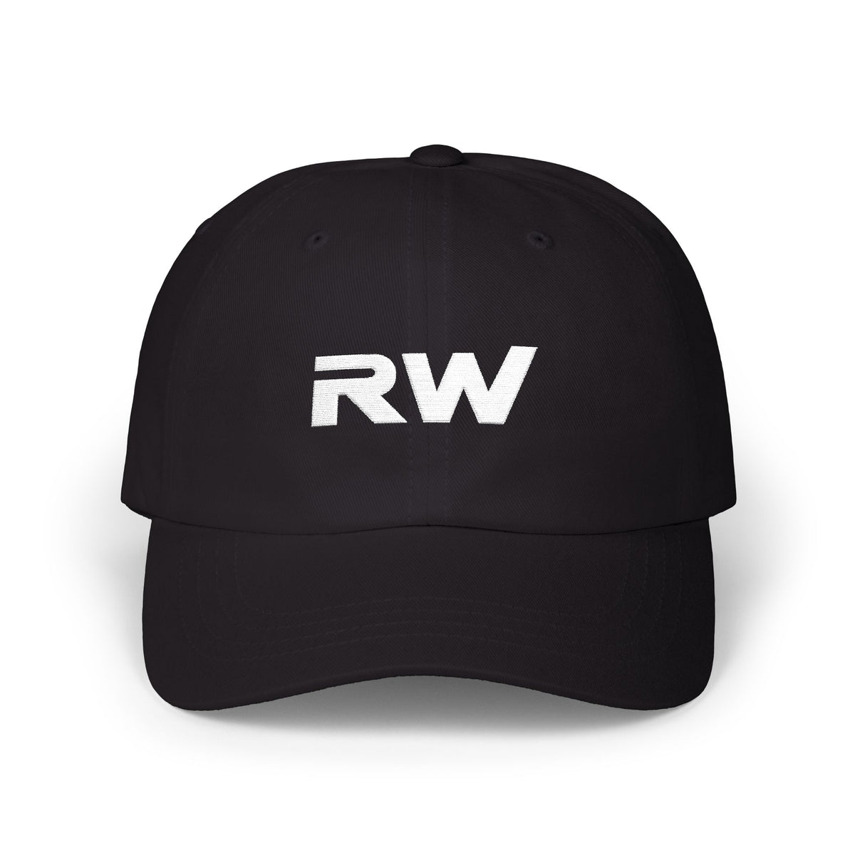 RW ACTIVE Everyday Embroidered Cap — Black — product image 1