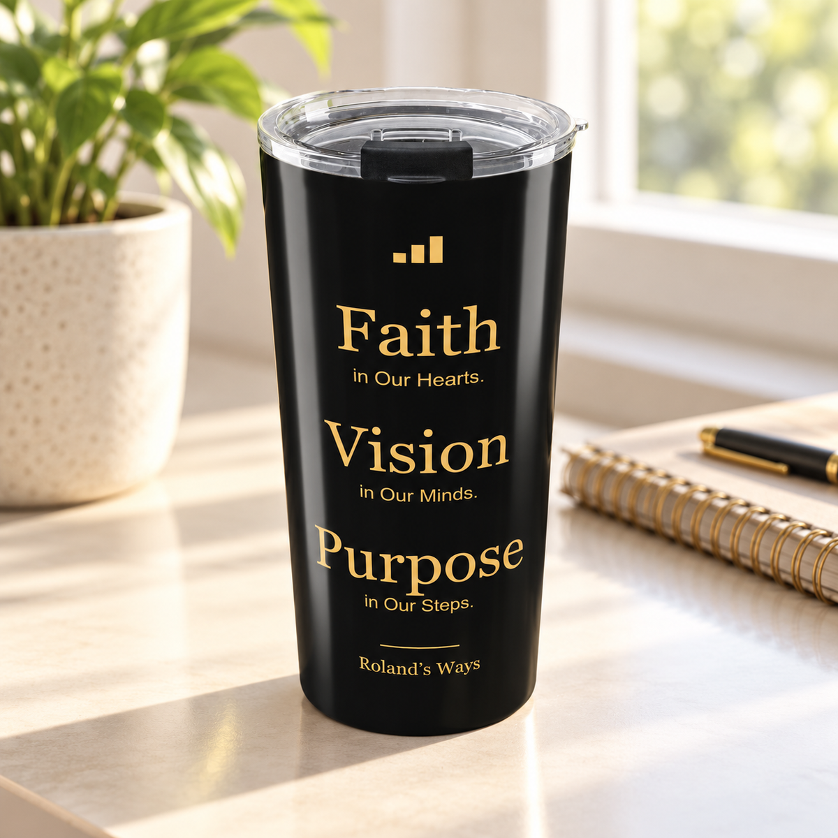 Roland’s Ways Signature Insulated Tumbler — 20 oz — product image 5