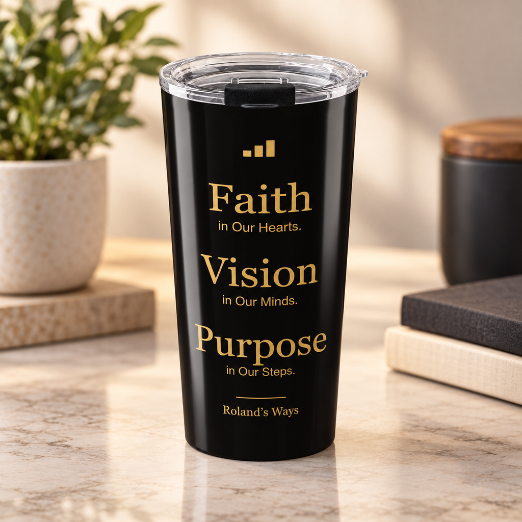 Roland’s Ways Signature Insulated Tumbler — 20 oz — product image 2