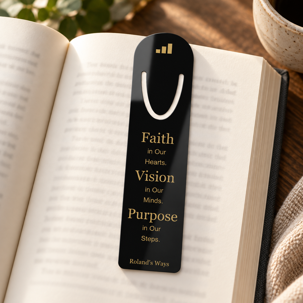 Roland’s Ways Signature Bookmark — product image 5