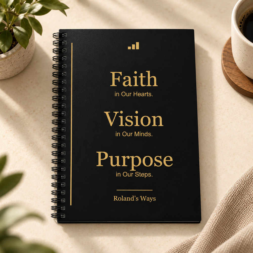 Roland’s Ways Signature Notebook — product image 4