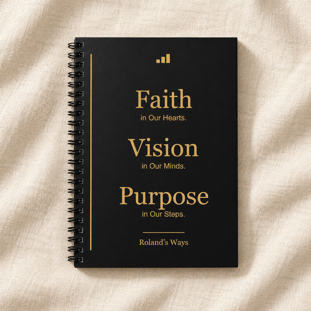 Roland’s Ways Signature Notebook — product image 6