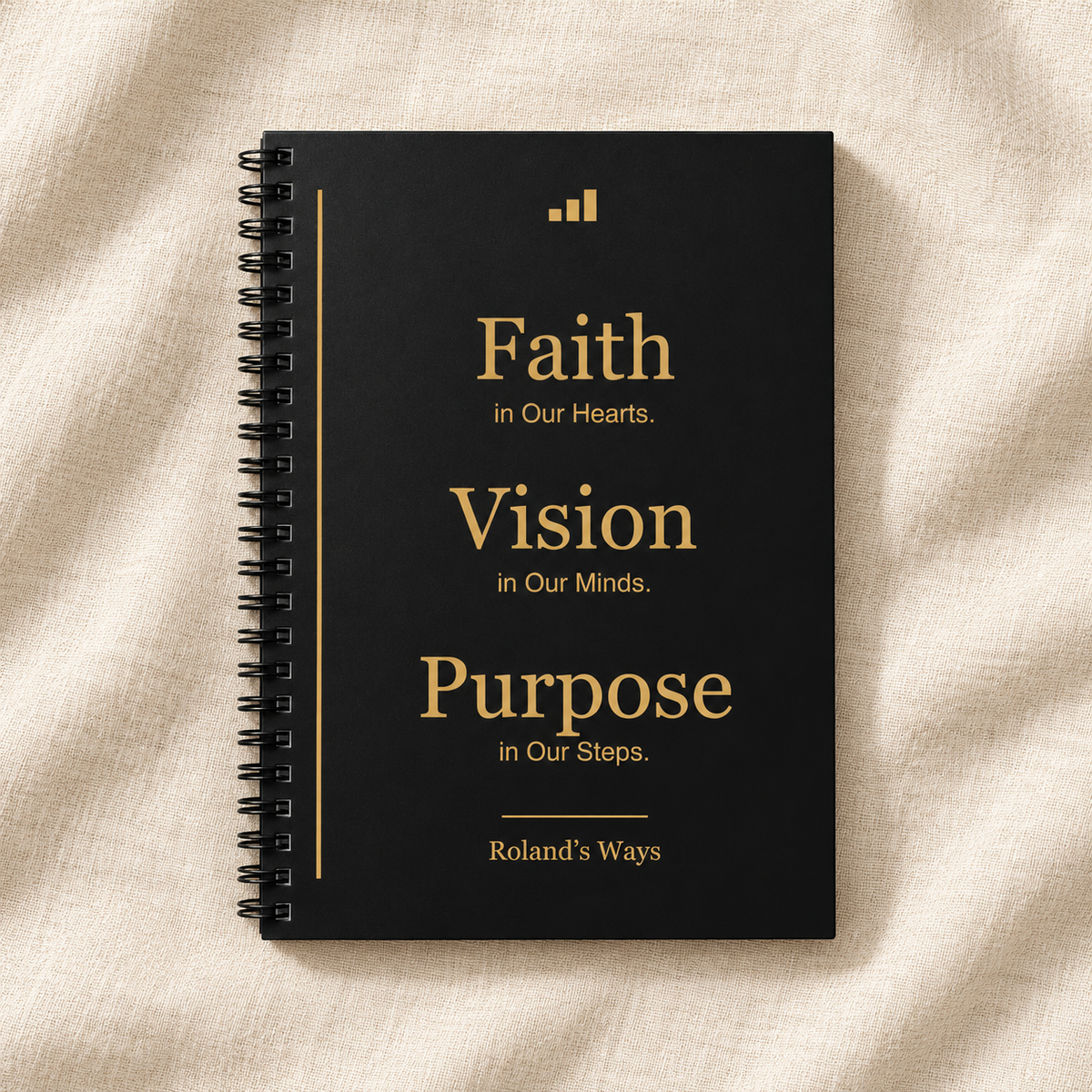 Roland’s Ways Signature Notebook — product image 6