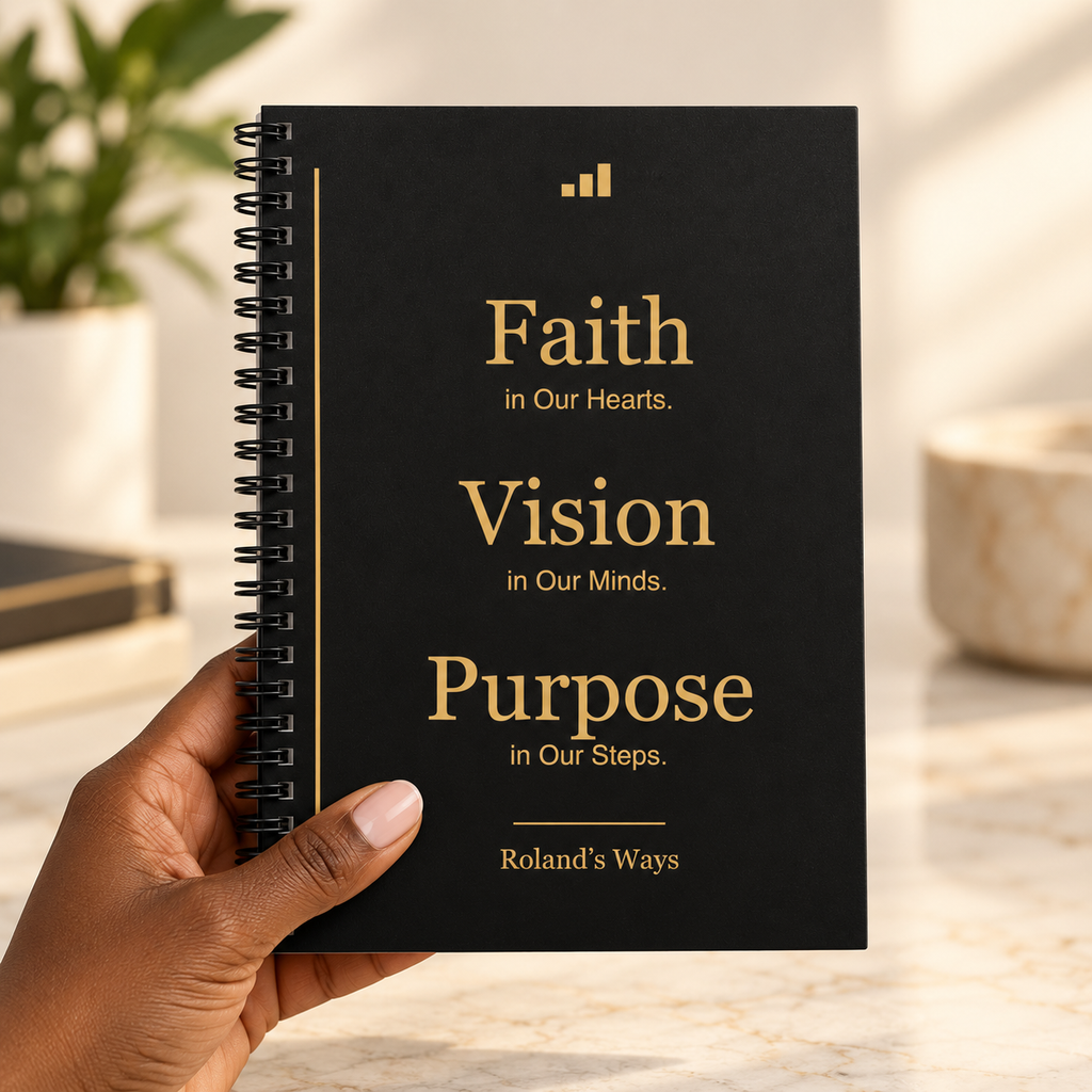 Roland’s Ways Signature Notebook — product image 3