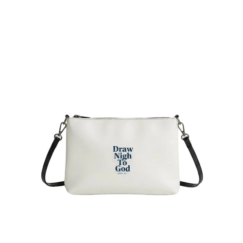 Carry Your Story Crossbody Bag – Convertible Faux Leather Purse – Product mockup