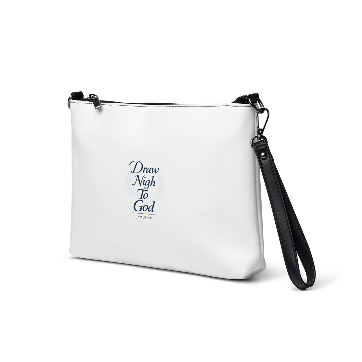 Carry Your Story Crossbody Bag – Convertible Faux Leather Purse – Product mockup