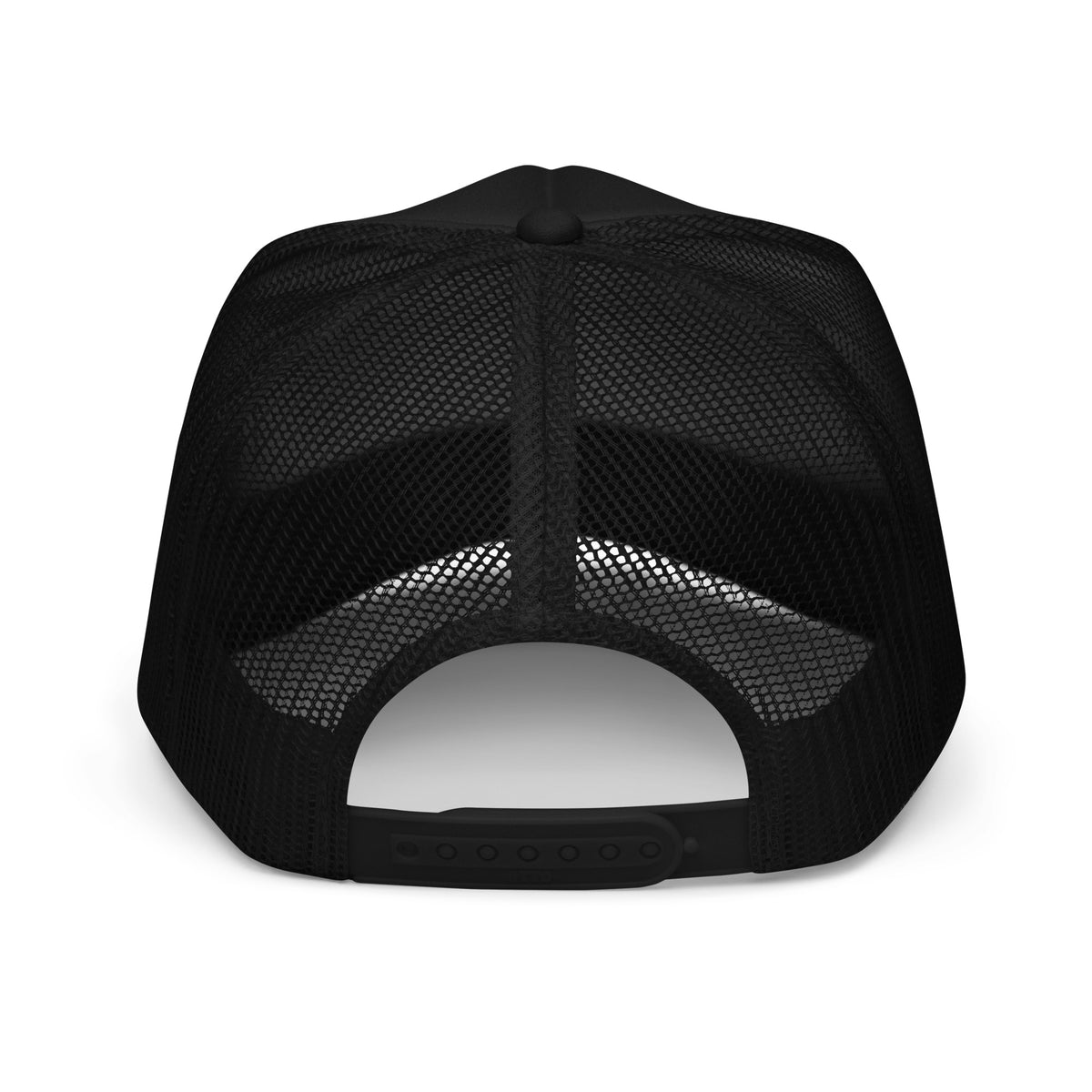 Roland’s Ways Trucker Hat | Classic Foam Front Snapback Cap – Product mockup