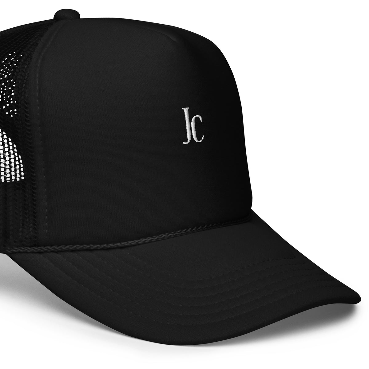 Roland’s Ways Trucker Hat | Classic Foam Front Snapback Cap – Product mockup