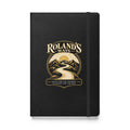 Faith for the Journey Hardcover Journal in black, front view