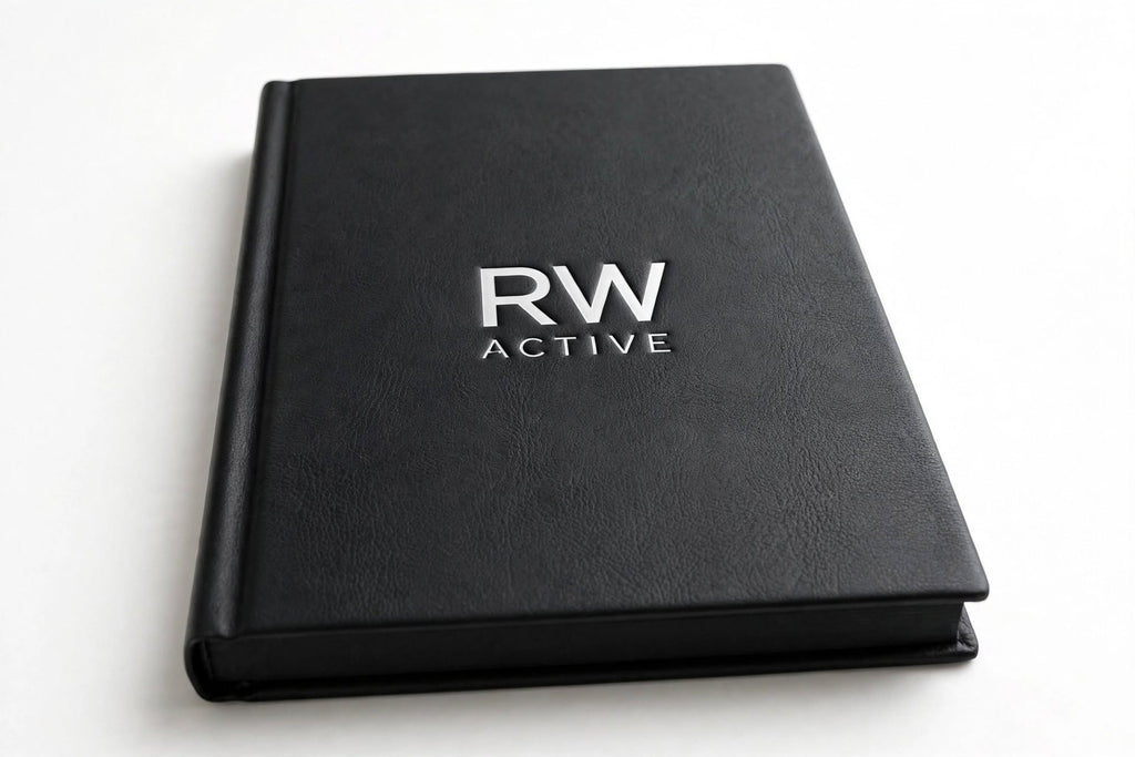 RW ACTIVE Reset Hardcover Journal — Black — product image 5