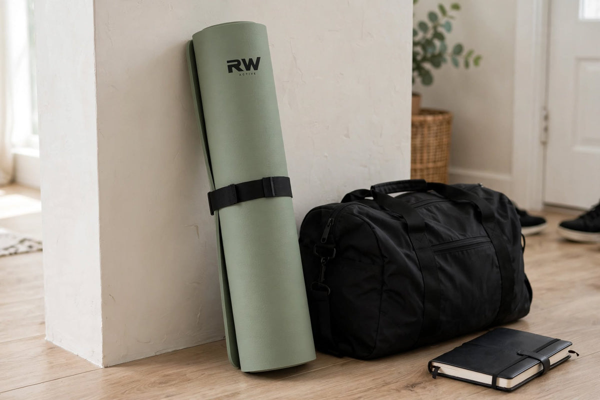 RW ACTIVE Reset Rubber Yoga Mat — Sage — product image 3