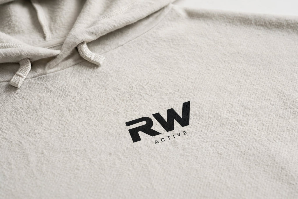 RW ACTIVE Women’s Everyday Crop Hoodie — Bone — product image 8