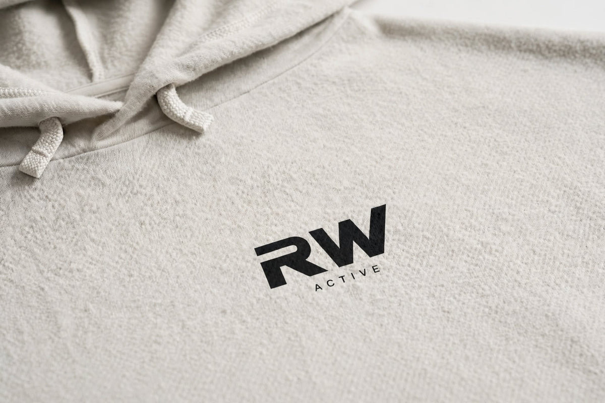 RW ACTIVE Women’s Everyday Crop Hoodie — Bone — product image 8