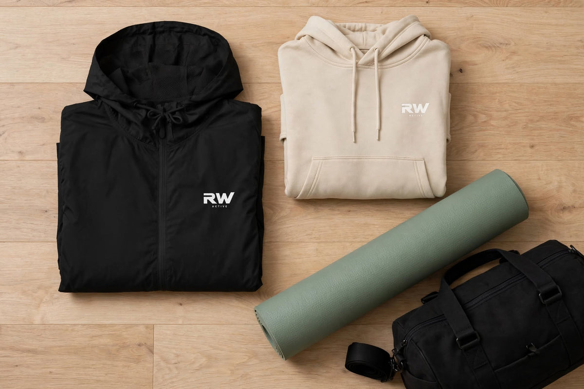 RW ACTIVE Motion Lightweight Windbreaker — Black — product image 6