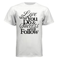 Success Will Follow Tee – WHITE - 6010 - FRONT