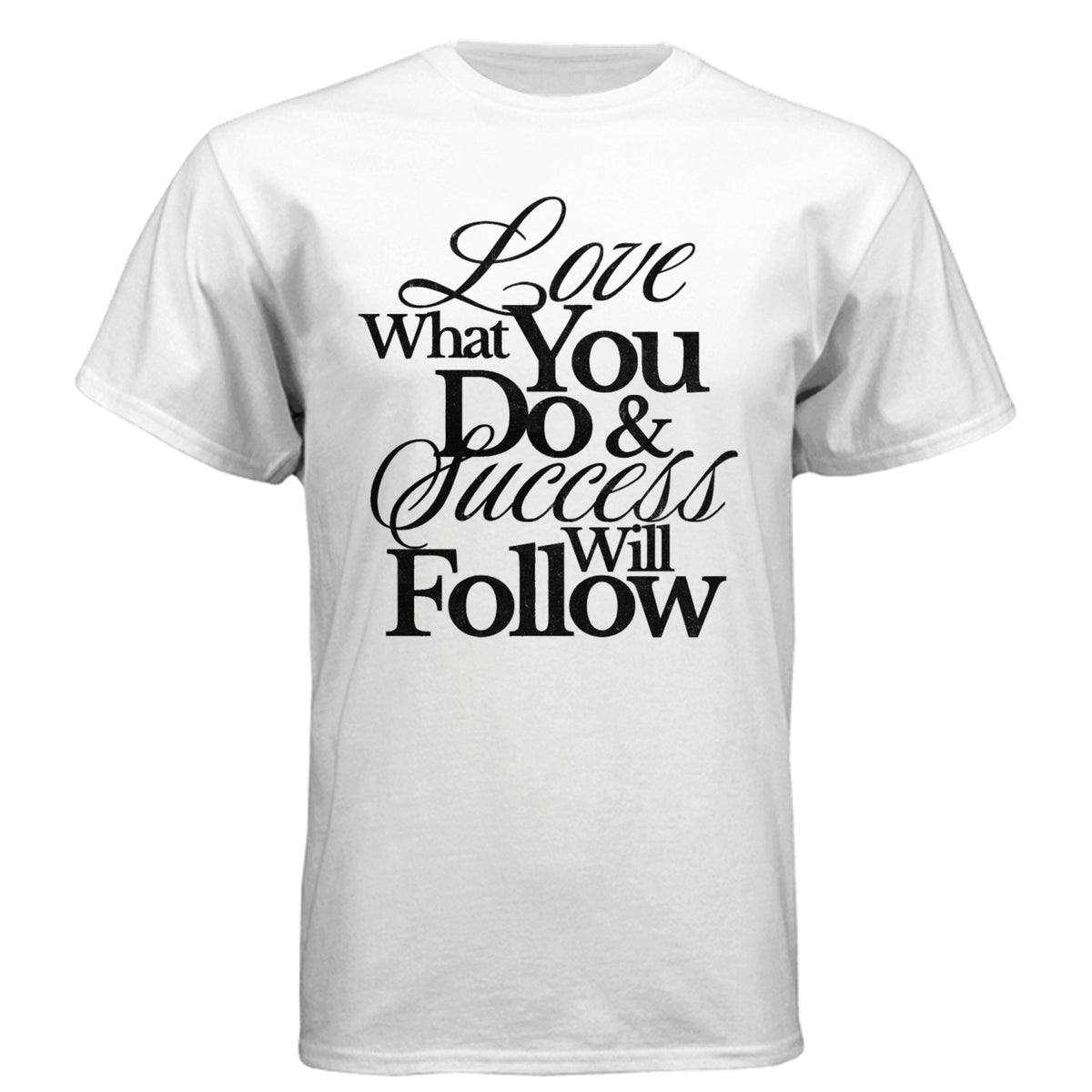 Success Will Follow Tee – WHITE - 6010 - FRONT