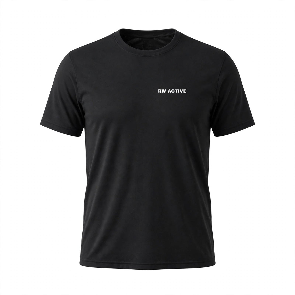 RW ACTIVE Men’s Performance Tee — Black — product image 1