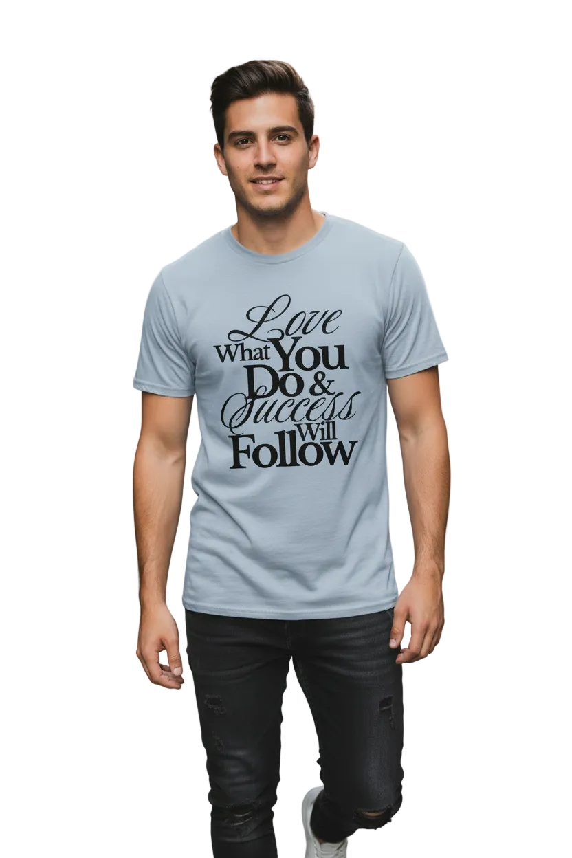 Success Will Follow Tee – Stonewash Lifestyle