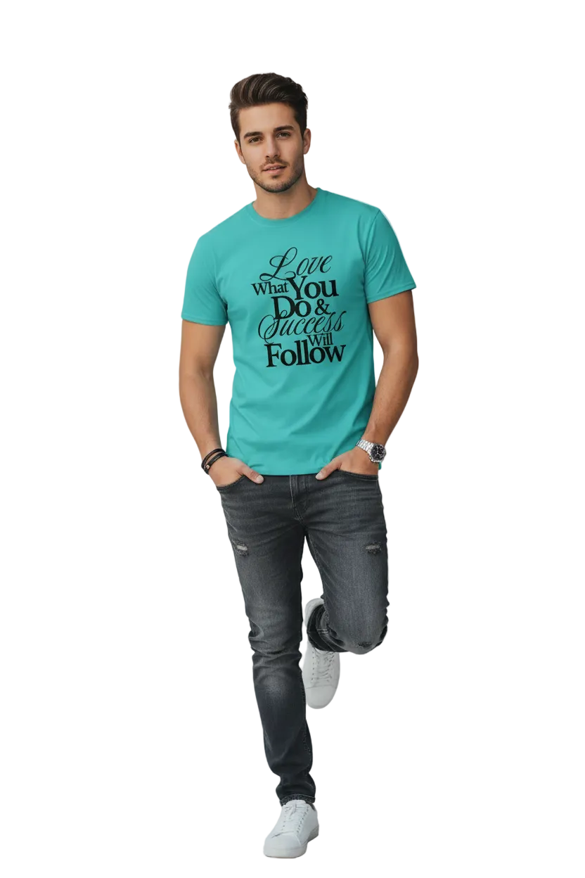 Success Will Follow Tee – Tahiti Blue Lifestyle